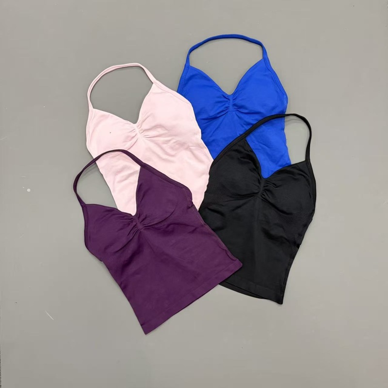 Gym Women Sports Tank Top Seam - Crossfit Yoga recension och pris