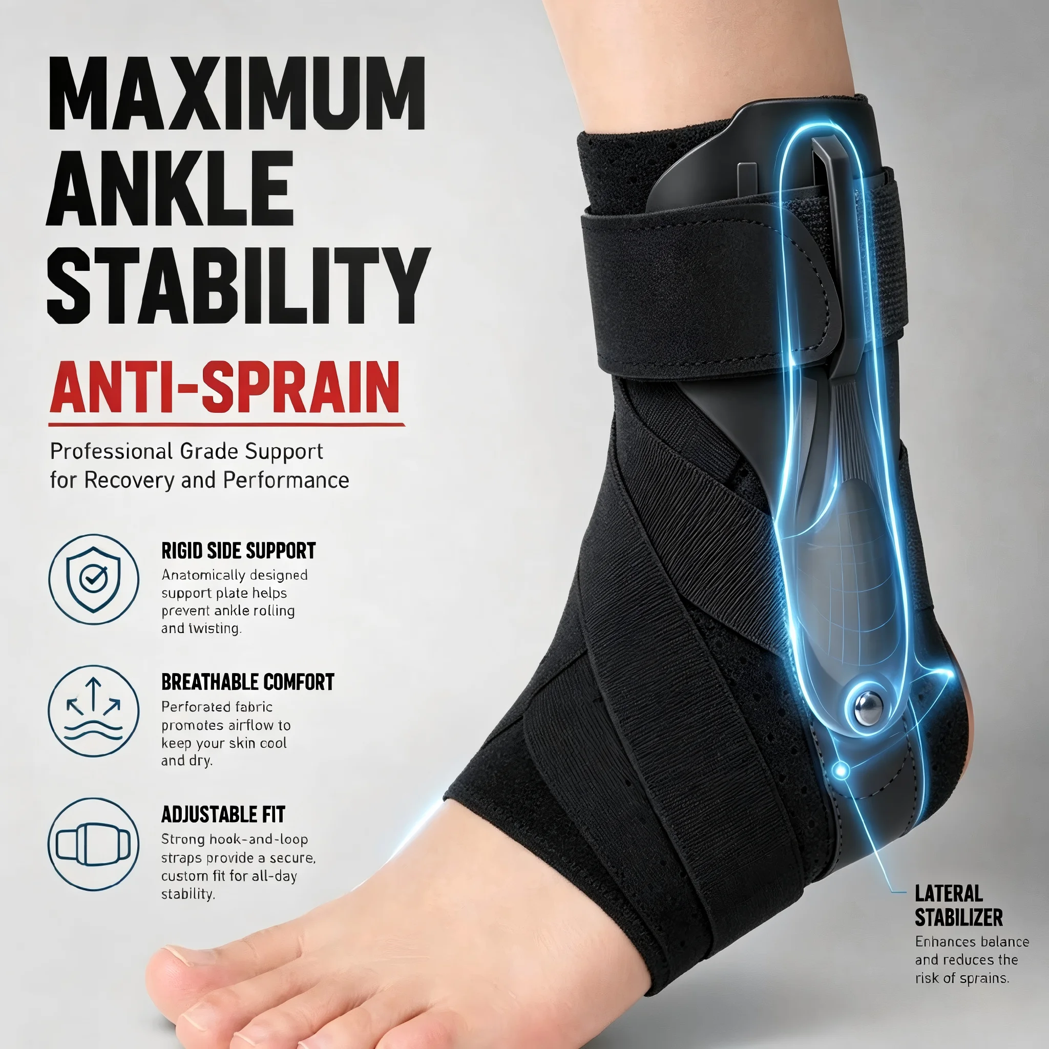 1/2PCS Ankle Brace for Spraine - Ankle Mobility Band recension och pris