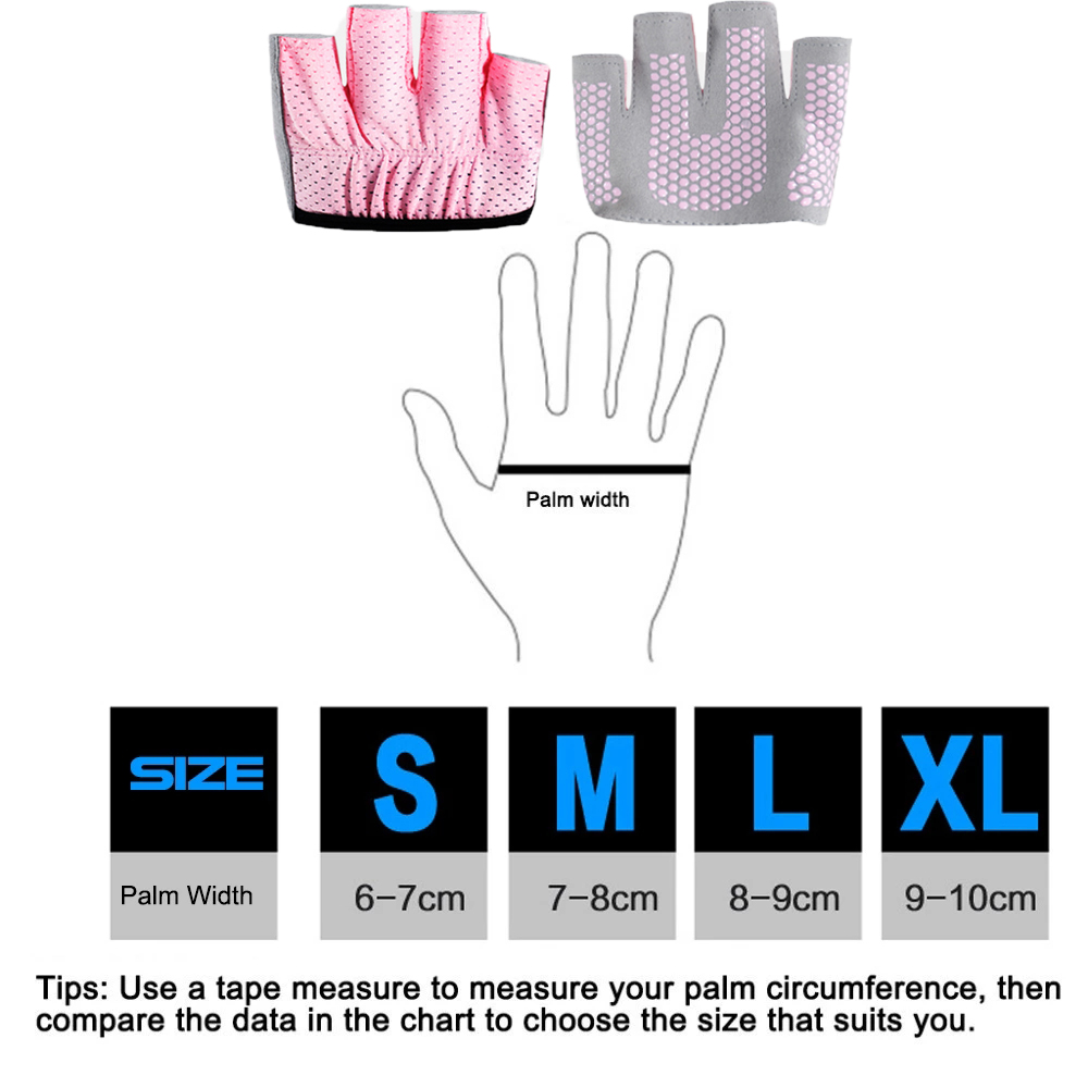 Gym Fitness Half Finger Gloves - Crossfit Workout Gear recension och pris