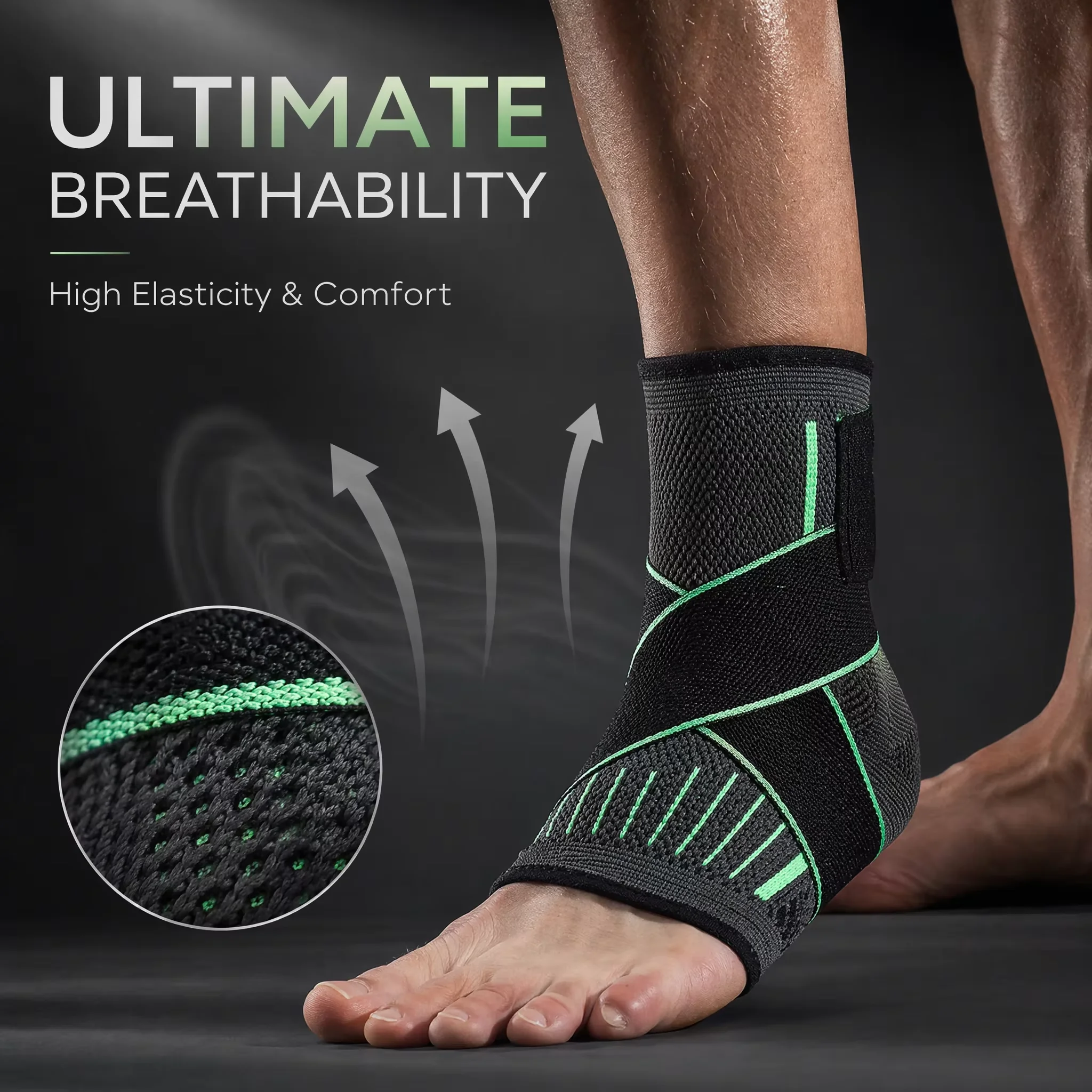 Breathable Compression Ankle B - Ankle Mobility Band recension och pris