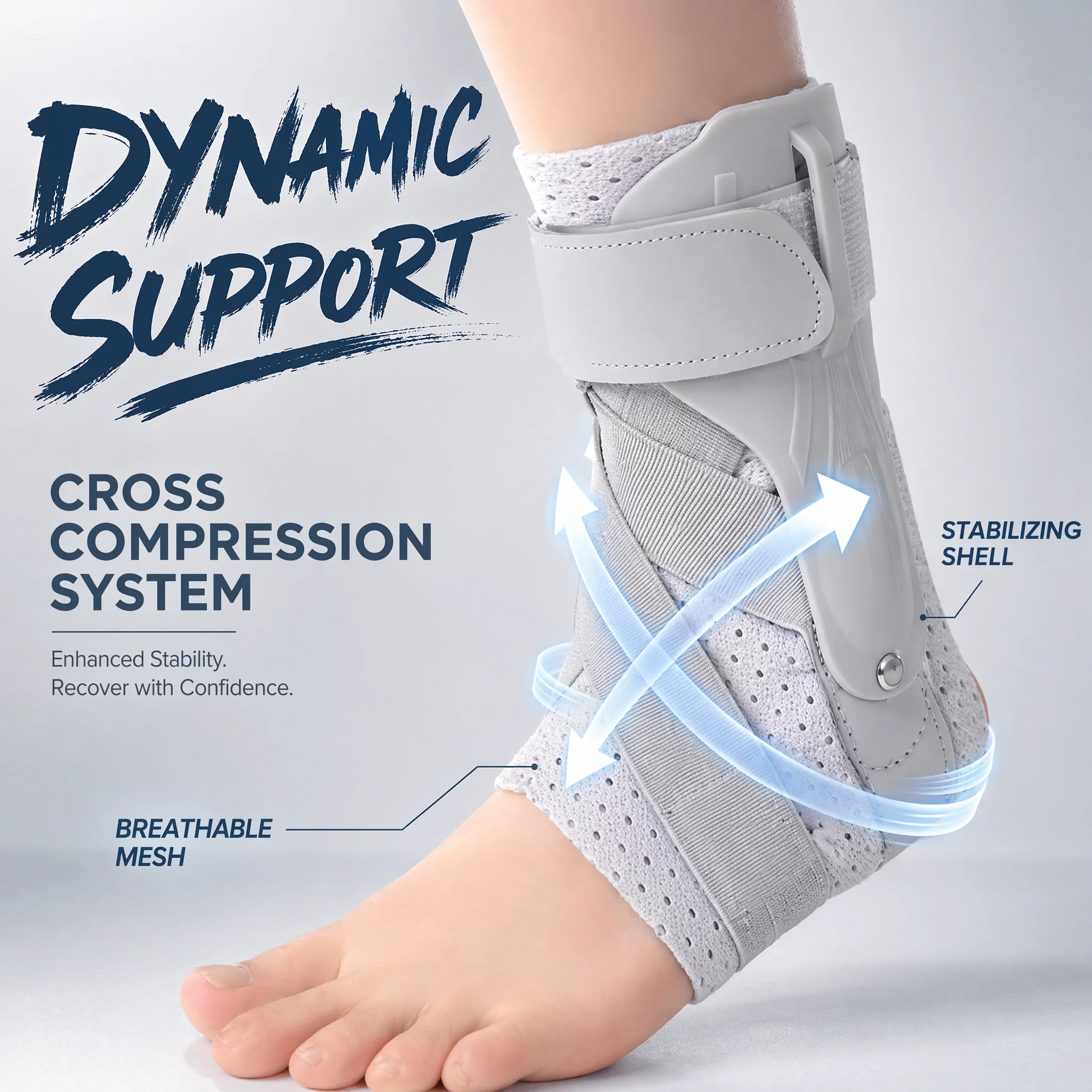 Ankle Brace with Side Stabiliz - Ankle Mobility Band recension och pris