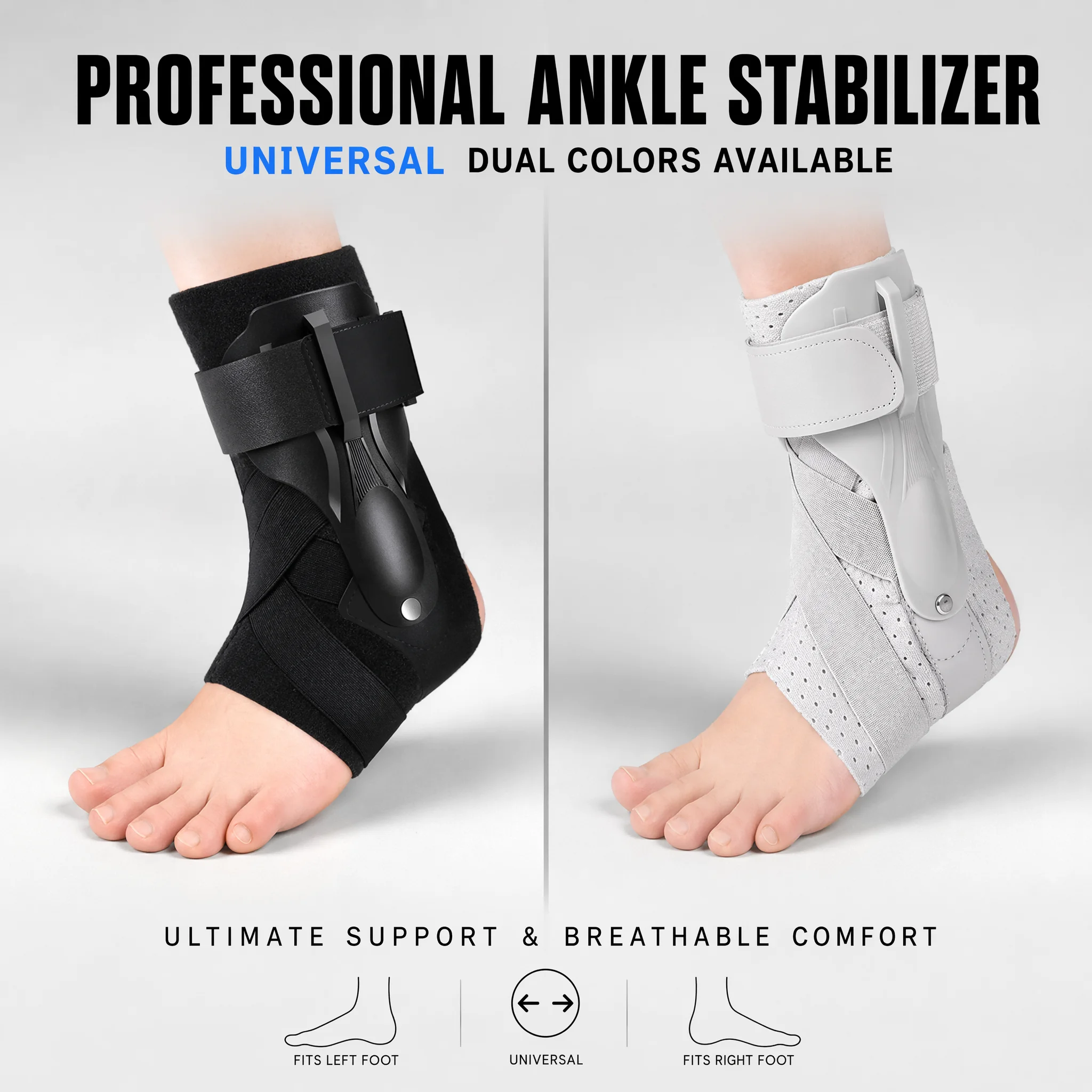 Ankle Brace with Side Stabiliz - Ankle Mobility Band recension och pris