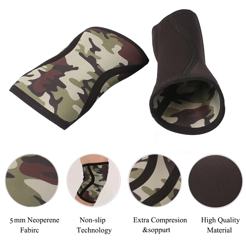 Compression Neoprene Knee Prot - Crossfit Workout Gear recension och pris