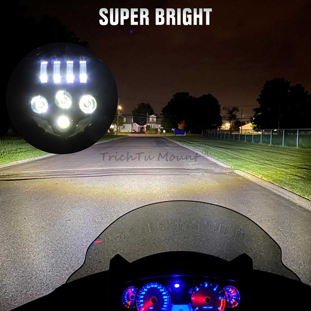 Front LED Head Light 60W Fits  - Crossfit Victory recension och pris