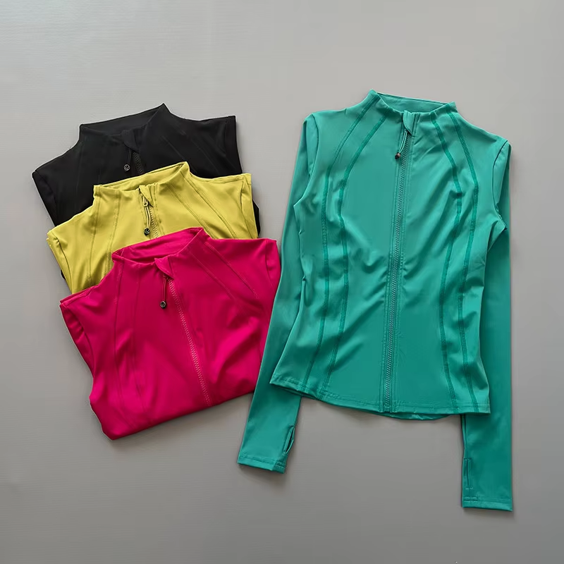 Women Full Zip Long Sleeve Ath - Crossfit Yoga recension och pris