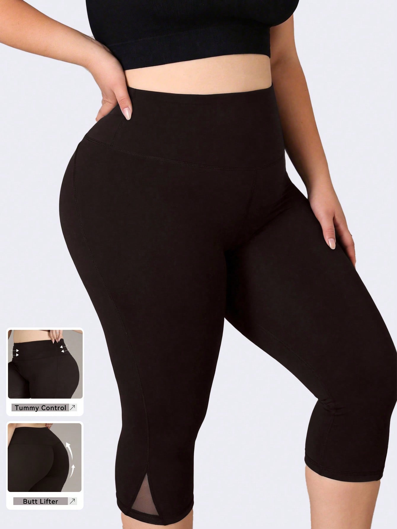 Plus Size Gym Leggings Women M - Crossfit Yoga recension och pris