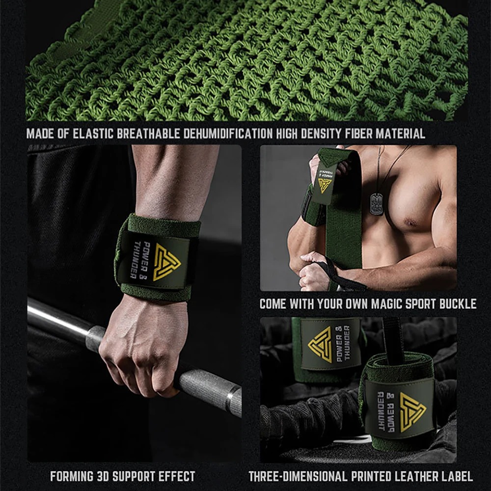 Heavy Duty Weight Lifting Wris - Crossfit Workout Gear recension och pris