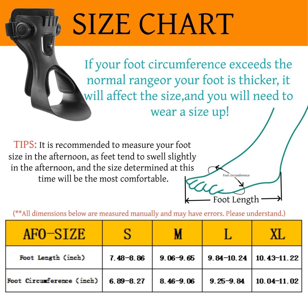 Drop Foot Brace Orthosis AFO A - Ankle Mobility Band recension och pris